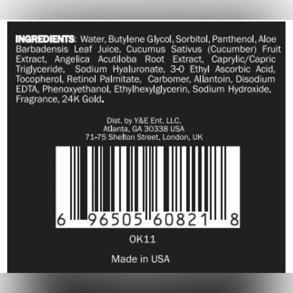 GLO24K NIB Rejuvenating 24k Eye Serum ✨Hyaluronic Acid & Vit. A,C,E 🇺🇸FLASHSALE - Picture 12 of 12